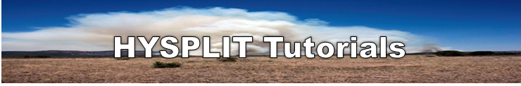 HYSPLIT Tutorials